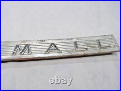 Vintage OEM IH Farmall McCormick Tractor Hood Side Emblems