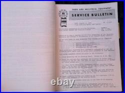 Vintage Original IH International Harvester 60s-70s Tractor Service Bulletins