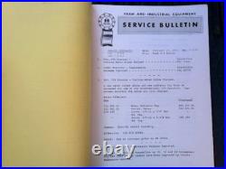 Vintage Original IH International Harvester 60s-70s Tractor Service Bulletins
