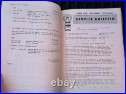 Vintage Original IH International Harvester 60s-70s Tractor Service Bulletins Vintage Original IH International Harvester 60s-70s Tractor Service Bulletins