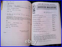 Vintage Original IH International Harvester 60s-70s Tractor Service Bulletins