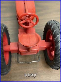 Vintage Product Miniature Co. 1940's-50's IH Farmall M Tractor Plastic Farm Toy
