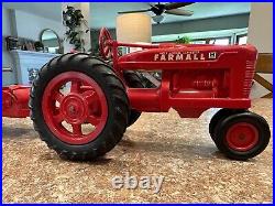 Vintage Product Miniature Co PMC IH McCormick Farmall Tractor & Manure Spreader