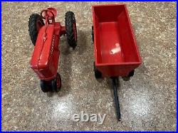 Vintage Product Miniature Co PMC IH McCormick Farmall Tractor Traction Trailer
