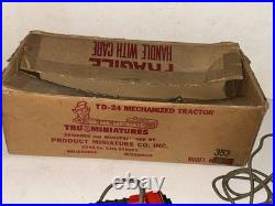 Vintage RARE! RC Toy Tru Miniatures International Harvester TD-24 Crawler WithBOX