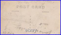 Vintage RPPC Postcard International Harvester IH Mogul 10 20 Tractor Unposted