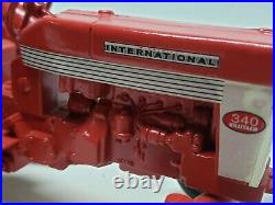Vintage Restored IH International 340 Utility Tractor Fast Hitch Ertl 1/16 Scale