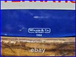 Vintage Scout Porcelain Sign Old International Harvester Tractor Farm Equipment