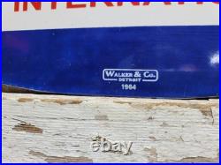 Vintage Scout Porcelain Sign Old International Harvester Tractor Farm Equipment Vintage Scout Porcelain Sign Old International Harvester Tractor Farm Equipment