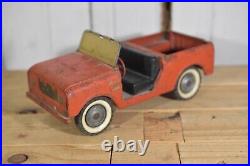 Vintage Tru Scale Red International Harvester Ih Scout No Top
