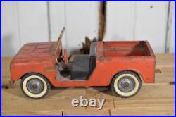 Vintage Tru Scale Red International Harvester Ih Scout No Top