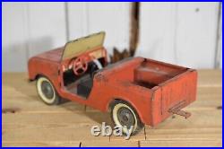 Vintage Tru Scale Red International Harvester Ih Scout No Top