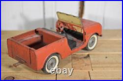 Vintage Tru Scale Red International Harvester Ih Scout No Top