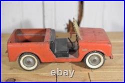 Vintage Tru Scale Red International Harvester Ih Scout No Top