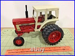 Vintage repainted 1/16 scale International Turbo 1466 tractor FREE ship