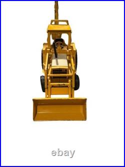 Vtg ERTL International Farm Harvester Backhoe Loader Tractor Diecast 116 #472