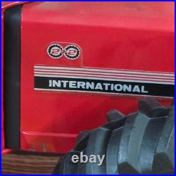 Vtg Ertl International Harvester 6388 2+2 articulating 4wd die-cast Maroon top