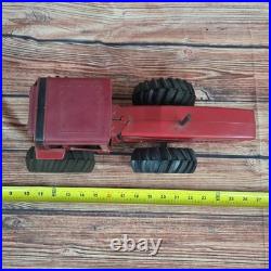 Vtg Ertl International Harvester 6388 2+2 articulating 4wd die-cast Maroon top