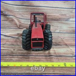 Vtg Ertl International Harvester 6388 2+2 articulating 4wd die-cast Maroon top
