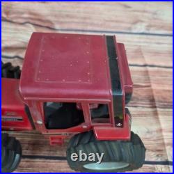 Vtg Ertl International Harvester 6388 2+2 articulating 4wd die-cast Maroon top