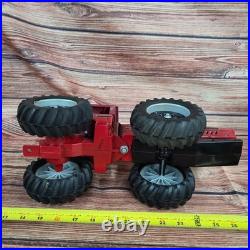 Vtg Ertl International Harvester 6388 2+2 articulating 4wd die-cast Maroon top