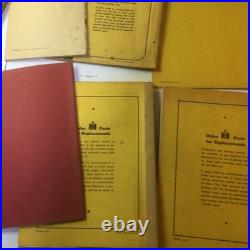 Vtg International Harvest 40's-60's Tractor Parts Catalog Owner Manual Lot