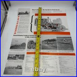 Vtg International Harvester Tractor TD-14A Diesel Crawler Sales Brochure POSTER