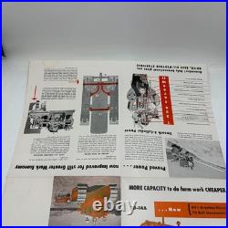 Vtg International Harvester Tractor TD-14A Diesel Crawler Sales Brochure POSTER