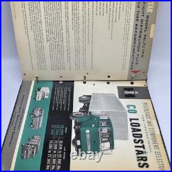 Vtg International Harvester Truck Dealer Tractor Selector Weight Fleetstar