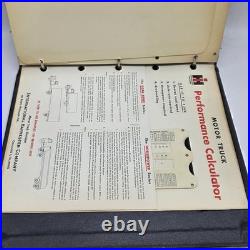Vtg International Harvester Truck Dealer Tractor Selector Weight Fleetstar