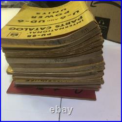 Vtg OEM International Harvest 40's-60's Tractor Parts Catalog Owner Manual Lot