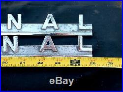 Vtg PAIR International Harvester Emblem Trim Truck Tractor 25 X 1 5/16 NICE