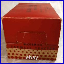 Vtg. Tru Miniatures McCormick IH Farmall Tractor with Box International Harvester
